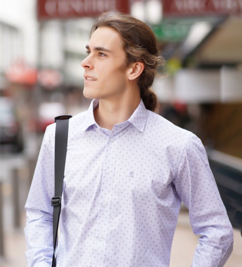 MEN SLIM FIT CASUAL SHIRT2